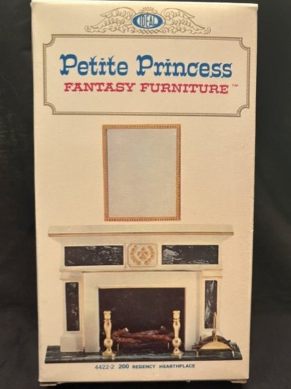 VTG PETITE PRINCESS FURNITURE FIREPLACE